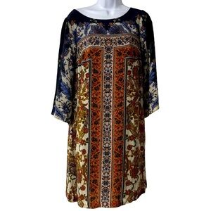 Maeve Anthropologie 100% silk dress s/4